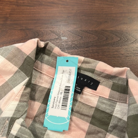 Sanctuary Holi Flannel Relaxed Button Down Top - Picture 7 of 7